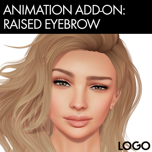 LOGO Bento Mocap Facial Animation 18 - Raised Brow