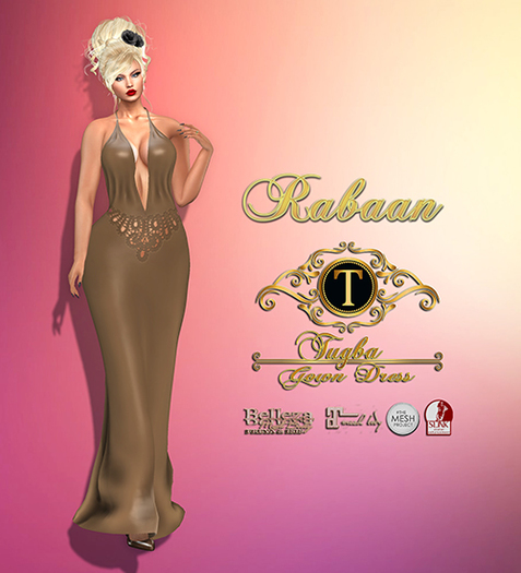 **Tugba Gown Dress**  Rabaan 08