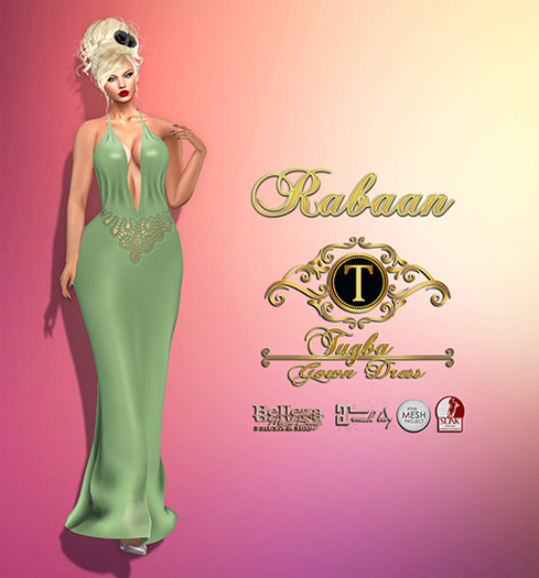 **Tugba Gown Dress**  Rabaan 11