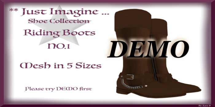 ** Just Imagine DEMO Riding Boots