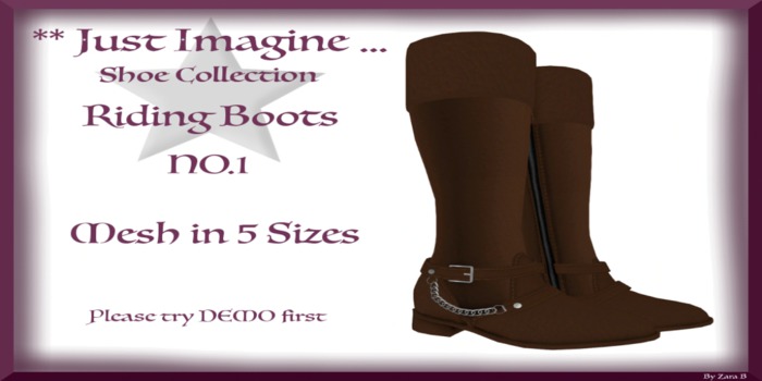 ** Just Imagine Riding Boots 1