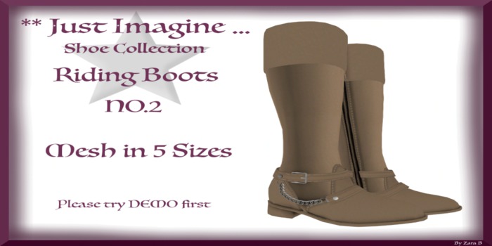 ** Just Imagine Riding Boots 2