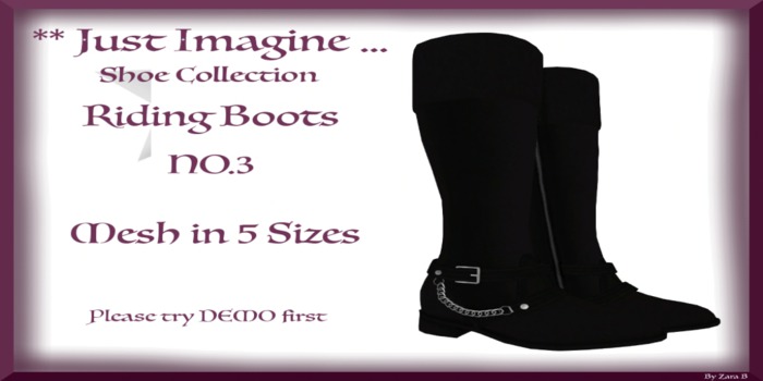 ** Just Imagine Riding Boots 3