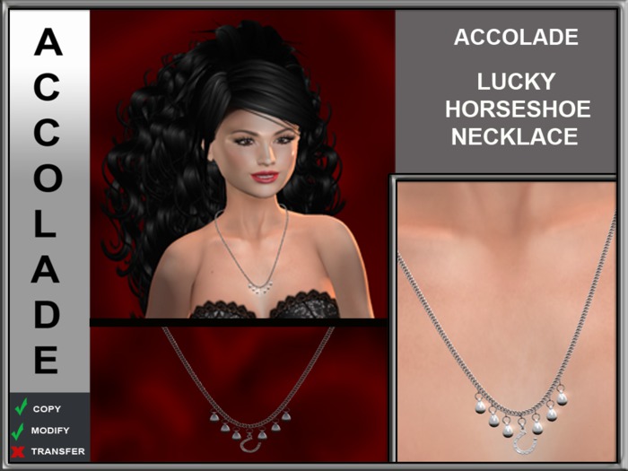 ACCOLADE LUCKY HORSESHOE NECKLACE