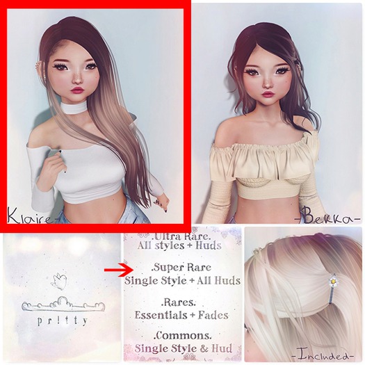 pr!tty - Klaire - [All Color Huds] SUPER RARE