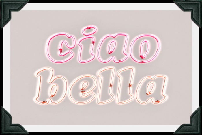 floorplan. neon ciao bella [box]