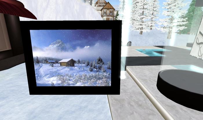 animated snow landscape
