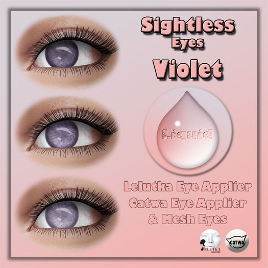 Liquid ~ Sightless Eyes ~ Violet  