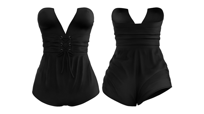 adorsy - Milena Romper Black - Maitreya