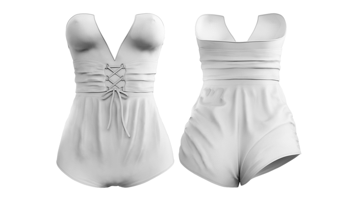 adorsy - Milena Romper White - Maitreya