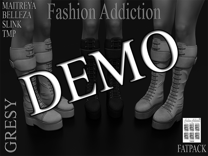 DEMO FASHION GRESY BOOTS- MAITREYA BELLEZA SLINK TMP