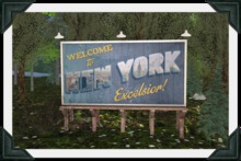 floorplan. tourist billboard / new york [boxed]