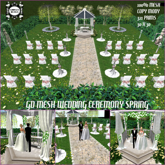 GD MESH WEDDING CEREMONY SPRING