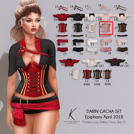 9 Kaithleen's Darin Bustier Maitreya - Pink