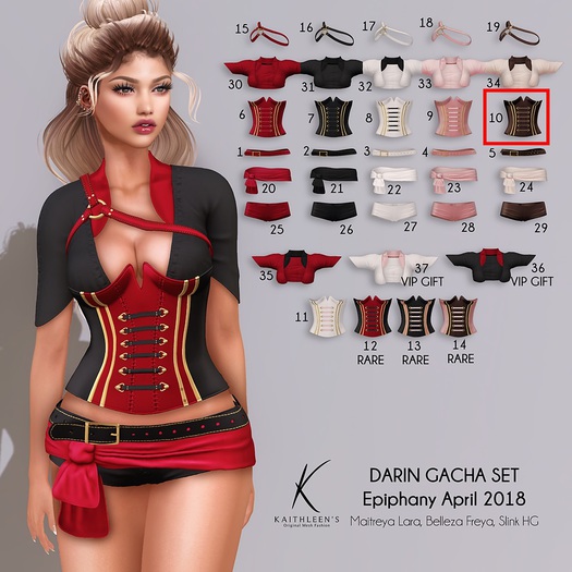 10 Kaithleen's Darin Bustier Maitreya - Brown