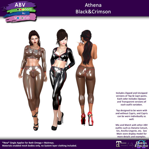 [ABV] Athena - Black&Crimson