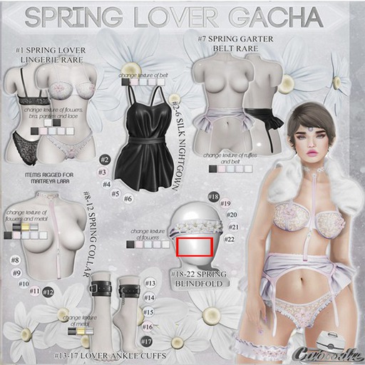 Caboodle - Spring Blindfold - Purple