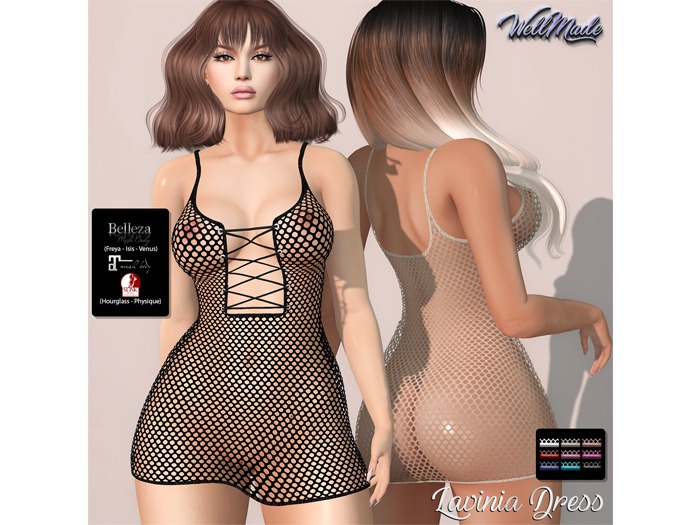 [WellMade] Lavinia Dress