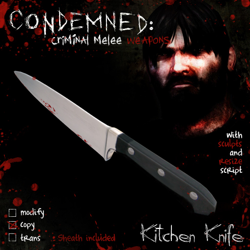 CONDEMNED CMW // Kitchen Knife 
