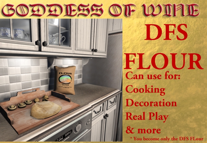 Second Life Marketplace - [DFS] Flour V2 * 2 USES * Looks real * Can ...