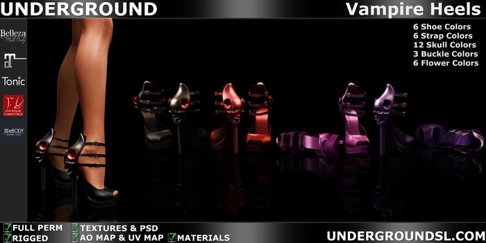 *(UG) - Vampire Heels V2