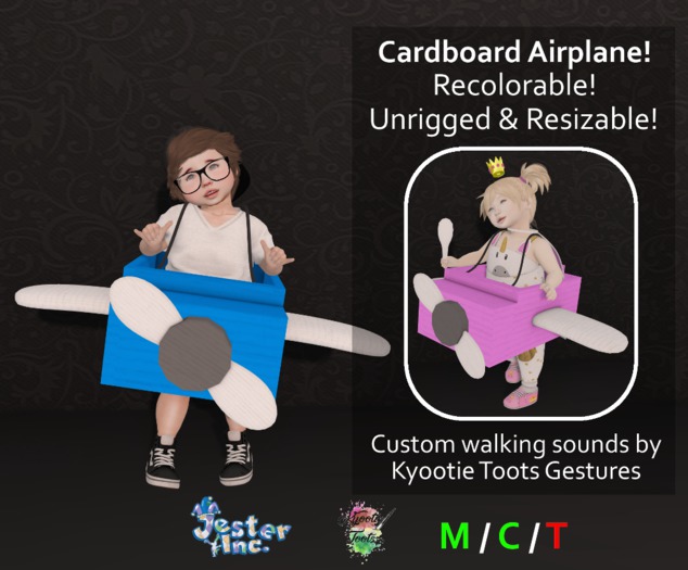 [Jester Inc.] Cardboard Airplane!