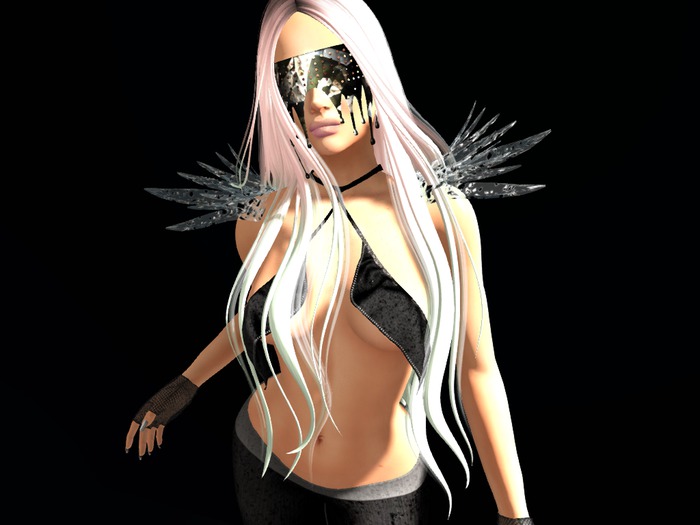 .:S.C:. Shoulder Spikes - Sea Glass - Ultimate HUD DEMOS