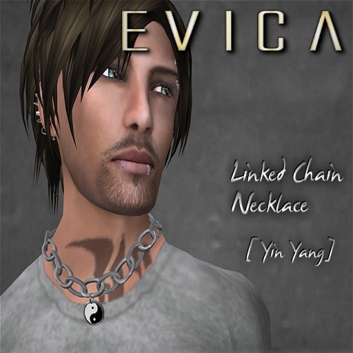 EVICA - Linked Chain Necklace - YinYang (Male version)