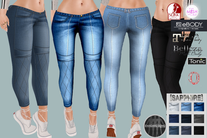   [SAPPHIRE] Kira jeans
