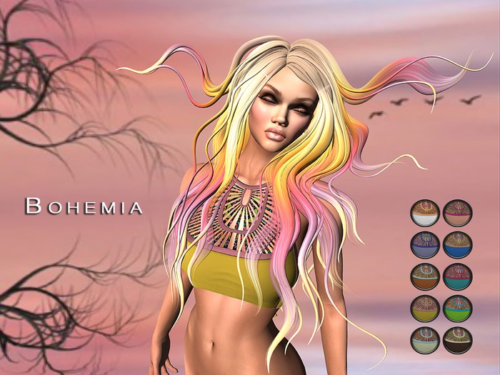 .:S.C:. Halter Top - Bohemia DEMOS