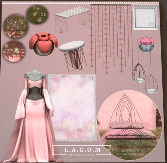 LAGOM - Elven Getaway [Butterflies Yellow] #06