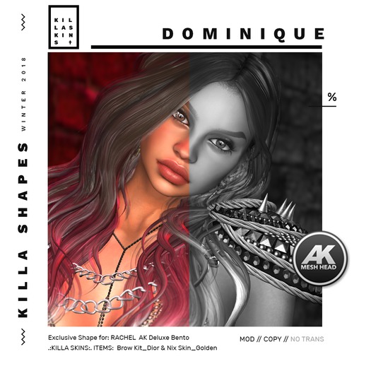 .:KILLA SHAPES:. *DEMO* DOMINIQUE_Wear to Unpack