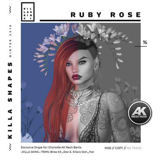 .:KILLA SHAPES:. *DEMO* RUBY ROSE_Wear to Unpack