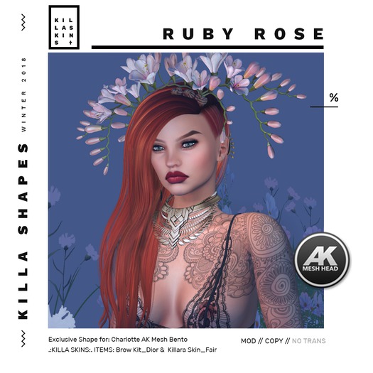.:KILLA SHAPES:. RUBY ROSE_Wear to Unpack