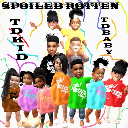  Spoiled Rotten Grey {TD BABY}