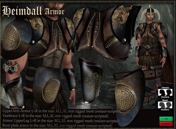 Armor cover set Heimdall *