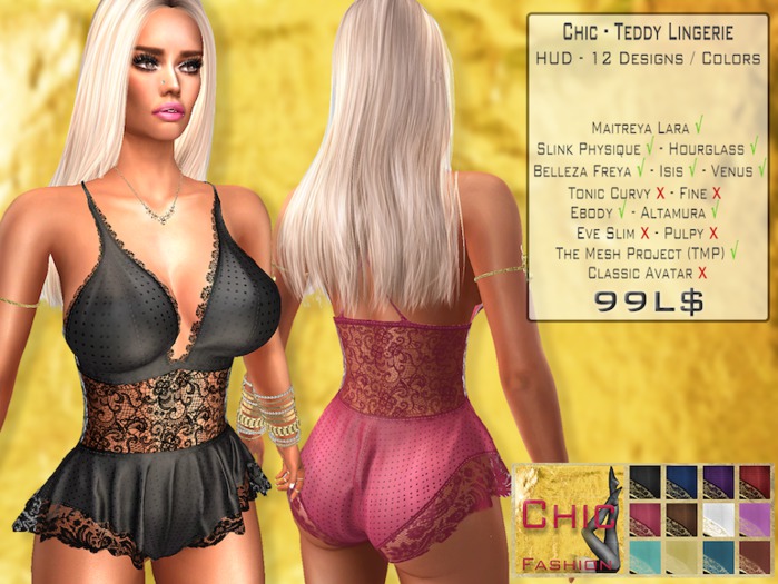 CHIC - Teddy Lingerie