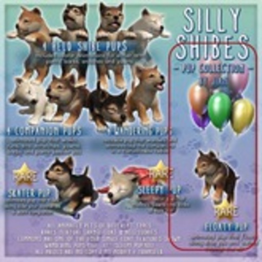 JIAN :: Silly Shibes - Floaty Pup RARE (BOX)