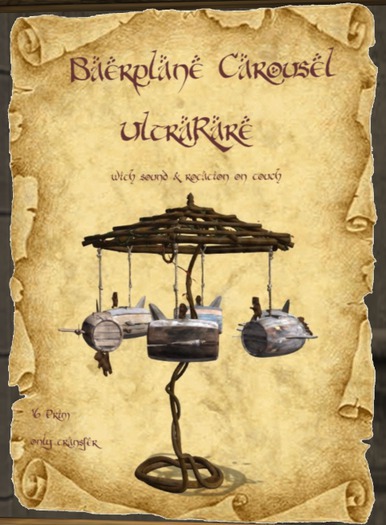 *UI* Baerplane Carousel ULTRARARE 2