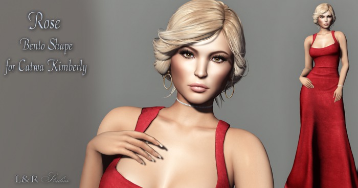 L&R Studios ~ Rose Shape ~ For Catwa Kimberly