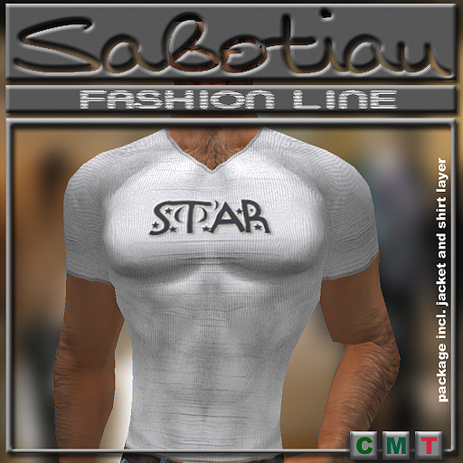 Male Muscle T-Shirt  -STAR 02-