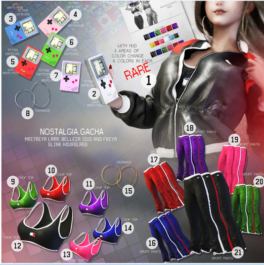 OSMIA - Nostalgia.Gacha.Tetris - Bento - Blue