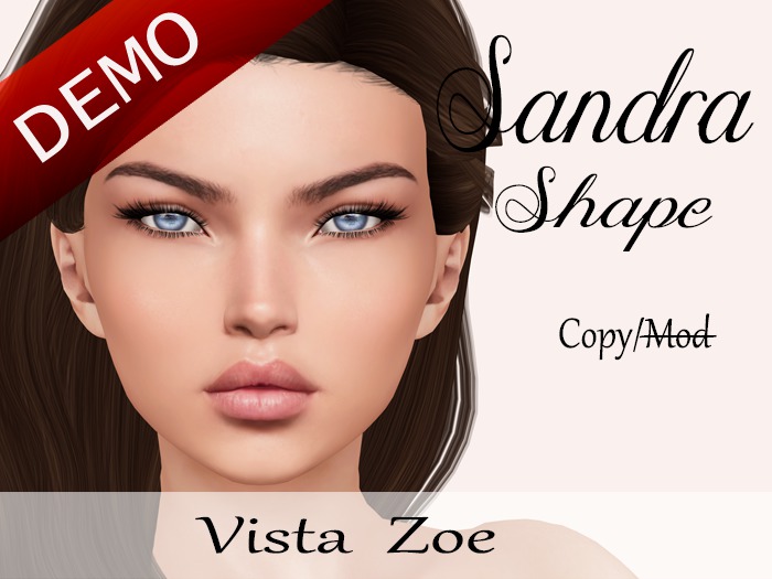 Sandra Shape "Vista Zoe Head" Demo