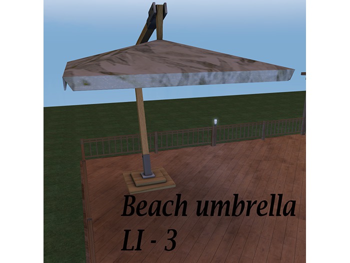 MMGD Beach umbrella - packed