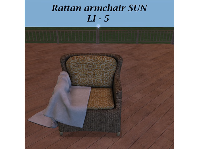 MMGD Rattan armchair SUN packed