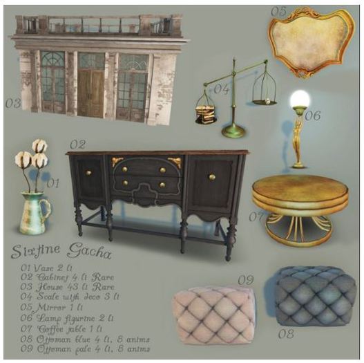 04 SIXTINE Gacha - scale with decor