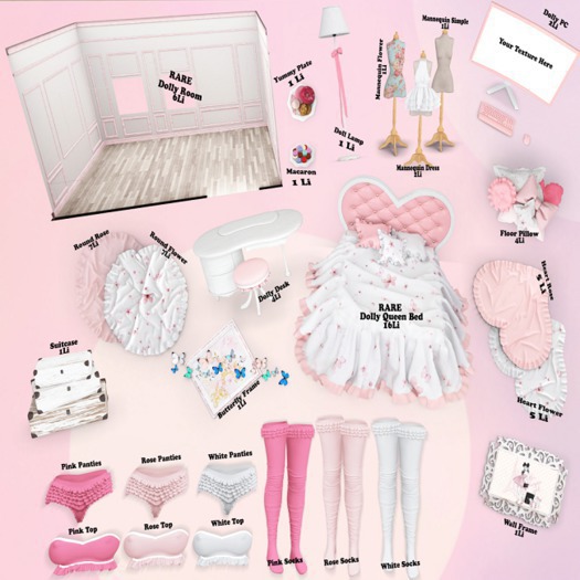 _CandyDoll_ Dolly Room - RARE