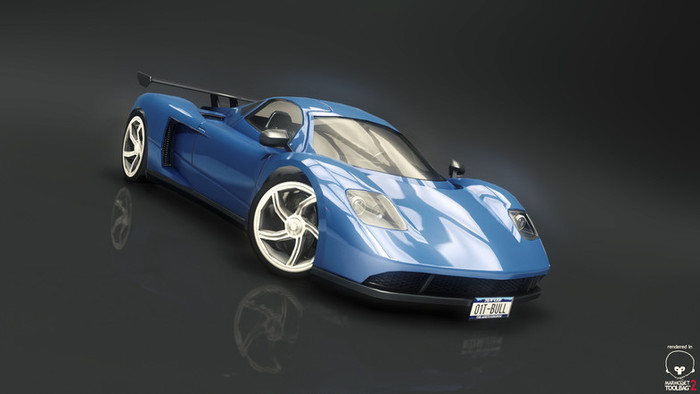 Realistic Racing Car 22 Mesh Full Perm