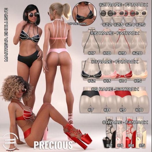 EQUAL - Precious Shades FATPACK #21 RARE