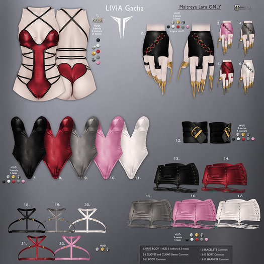 **RE** Livia Harness Common - Pink